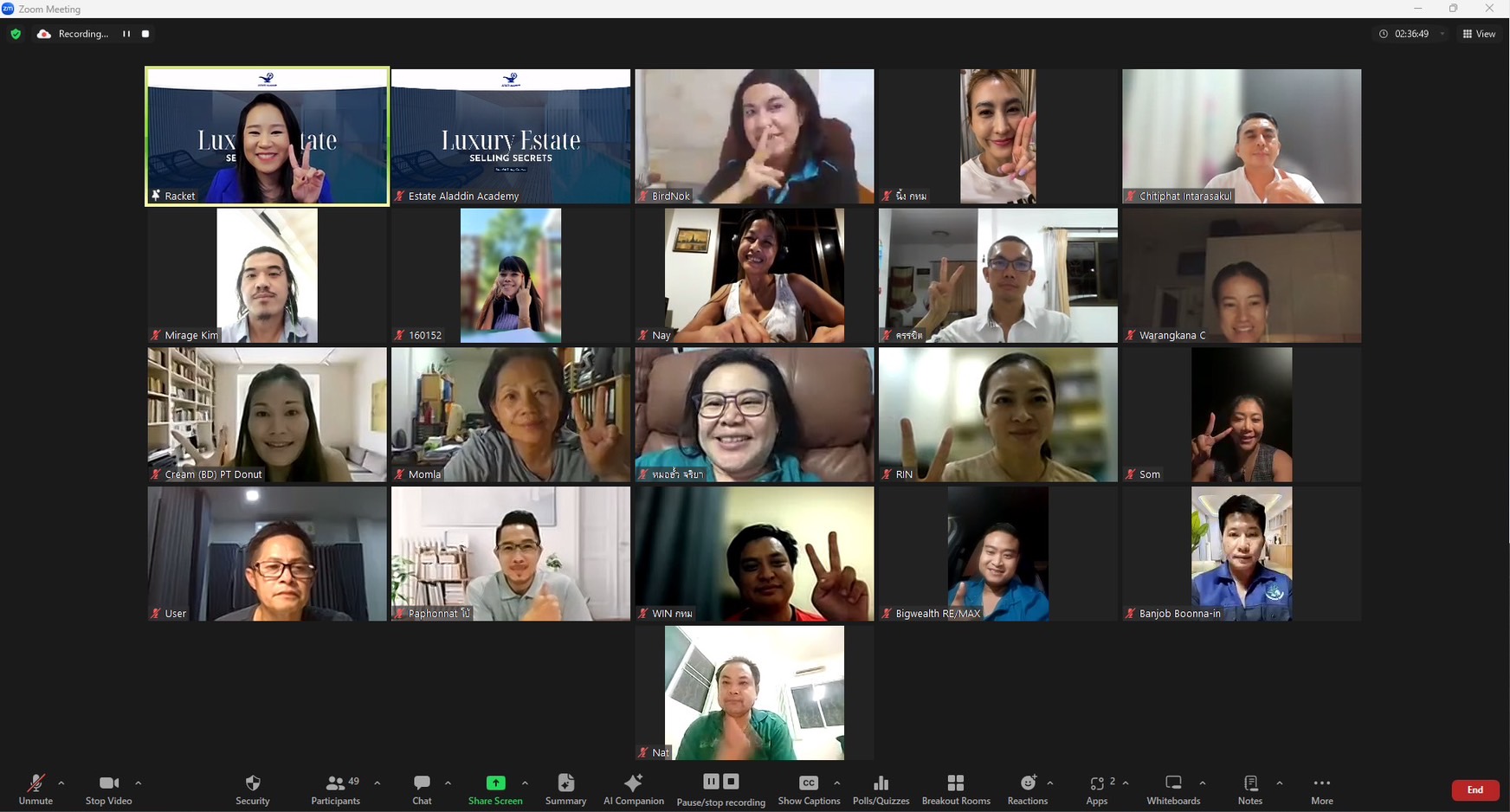 Luxury Estate Selling Secrets Zoom class